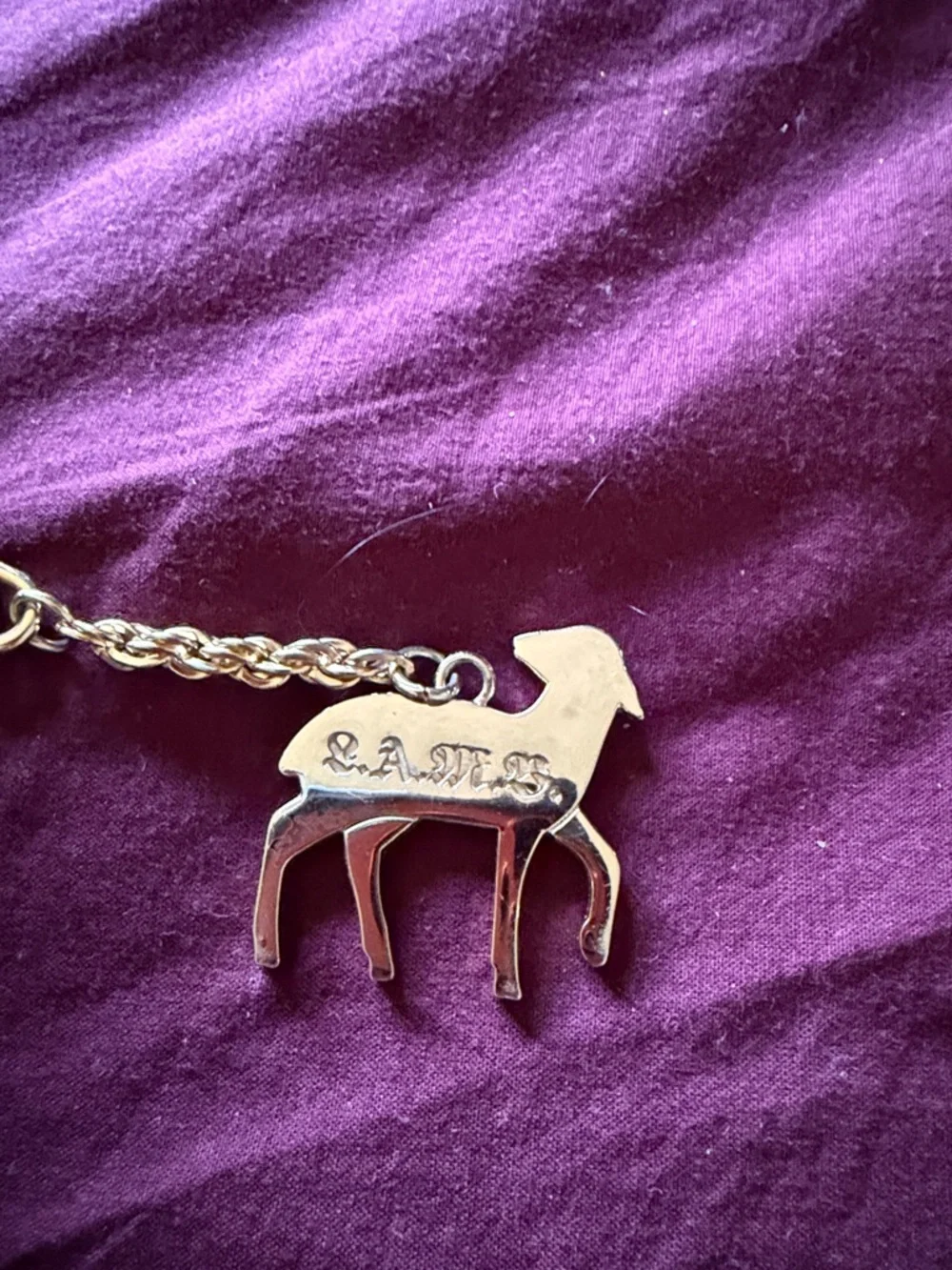 L.A.M.B. By Gwen Stefani for Le Sportsac with Gold Charm mini bag - Picture 2 of 8